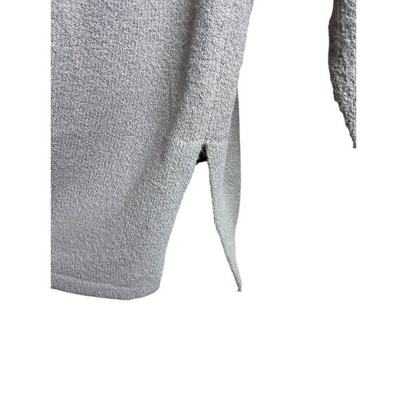 Vintage Express Tricot Knitted Split Neck Pullover Sweater Large Gray Warm Cozy - Picture 2 of 6